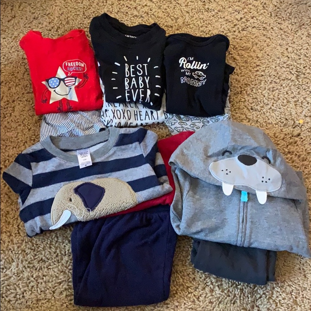 12 MONTH BABY BOY LOT